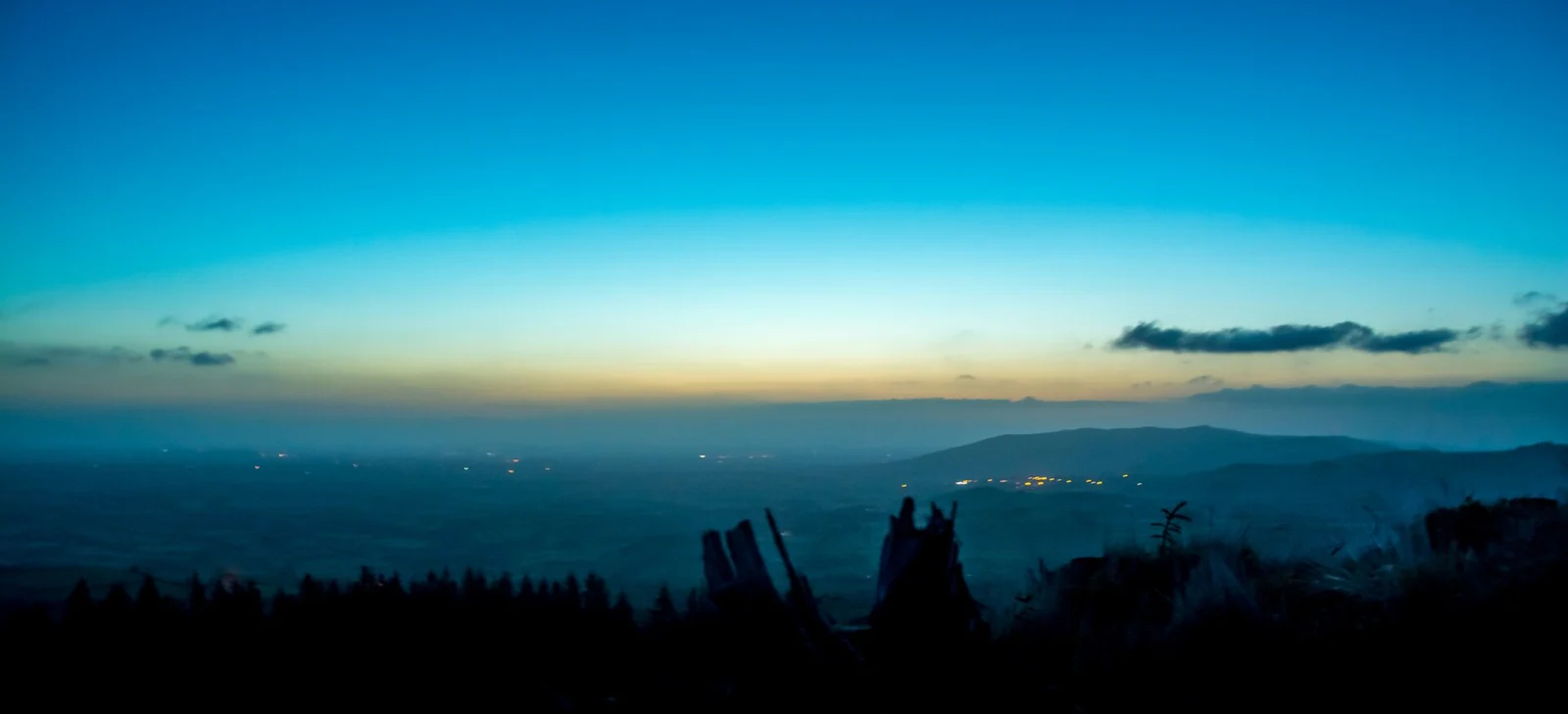 Sunrise over the Ballyhoura Mountains